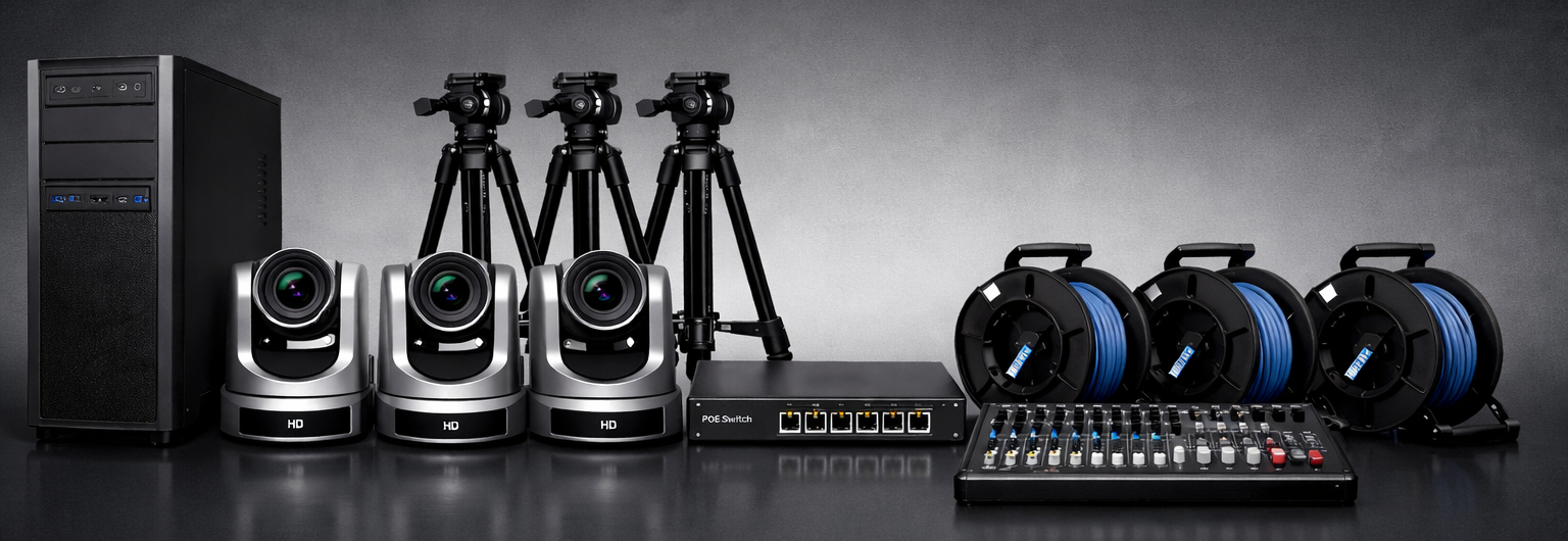 Welches Equipment verwendet RatsTV.com?